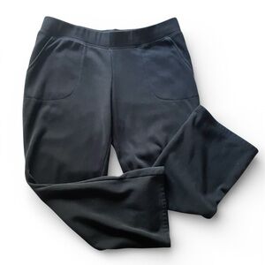 d & co. Active Black Pull-On Athletic Pants Fleece Lined Size L